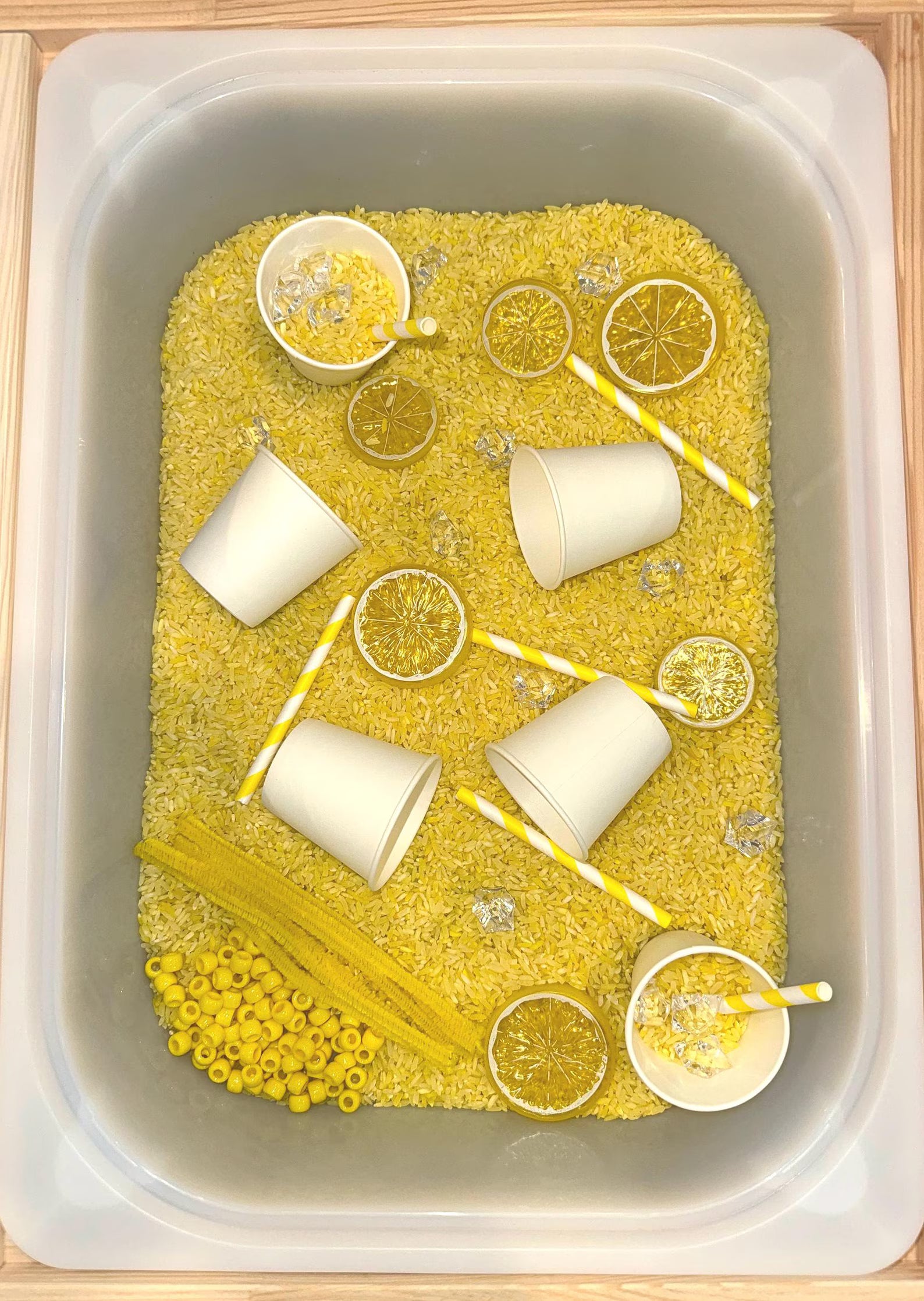 Lemonade Sensory Bin Kit