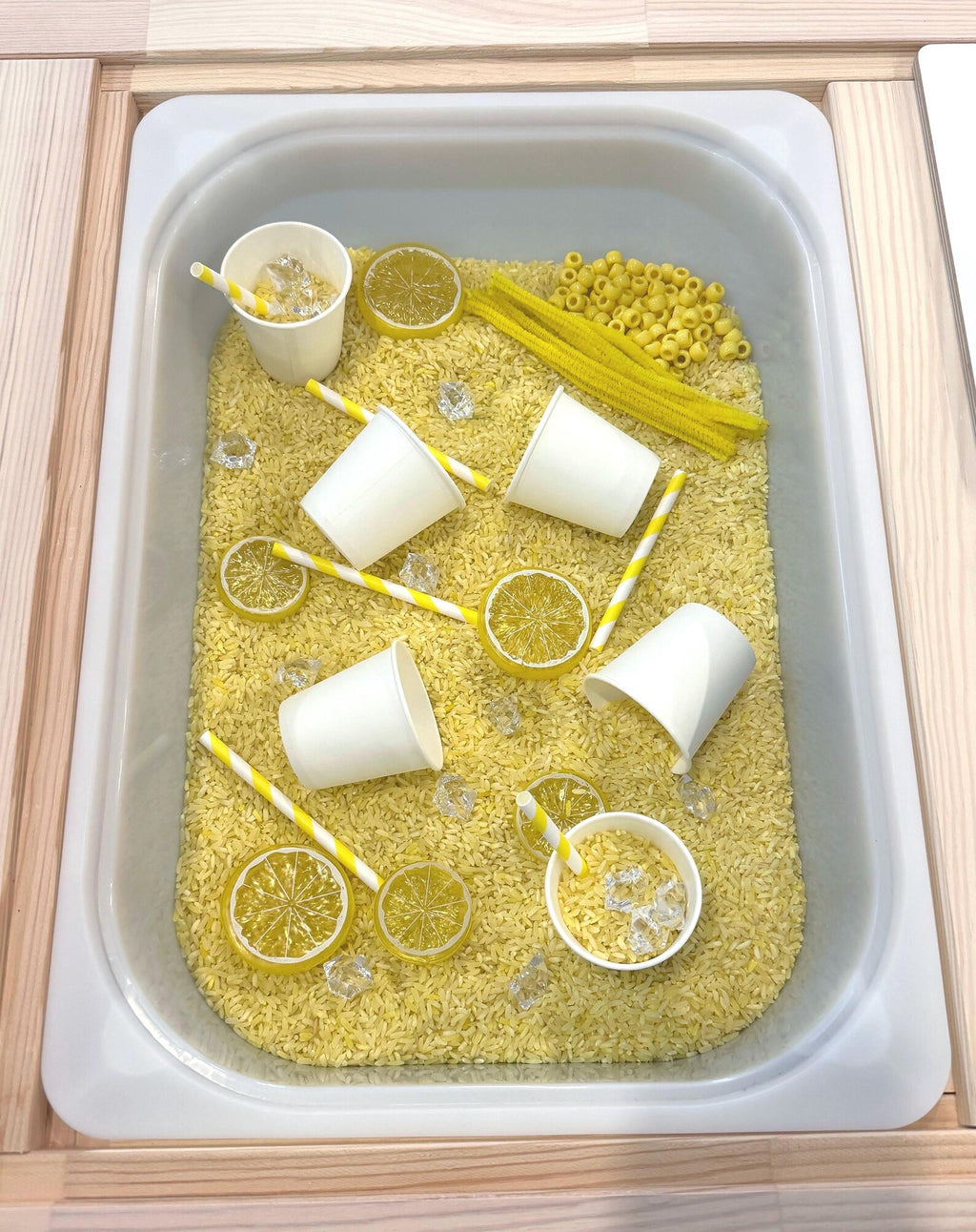 Lemonade Sensory Bin Kit
